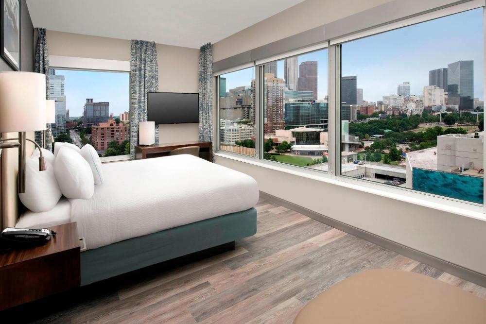 City View King Suite with Sofa bed High Floor interior